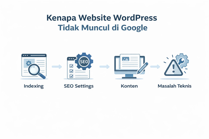 Website WordPress Sudah Online Tapi Tidak Muncul di Google